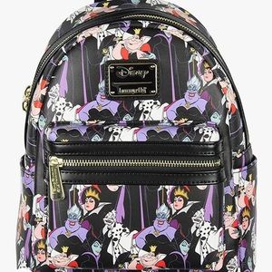 Like New Loungefly Disney Villains Mini Backpack